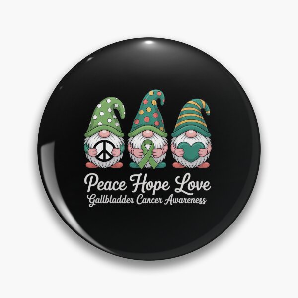 Item preview, Bile Duct Cancer Awareness Gallbladder cute gnomes Ribbon designed and sold by Catharsiscath.