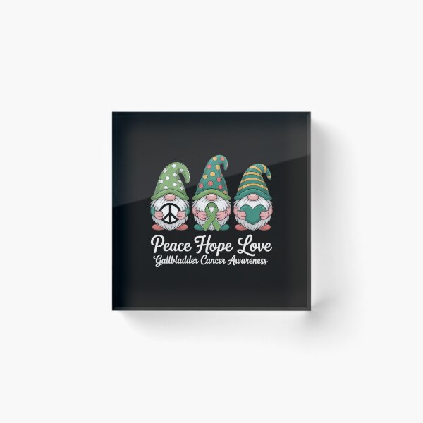 Item preview, Bile Duct Cancer Awareness Gallbladder cute gnomes Ribbon designed and sold by Catharsiscath.
