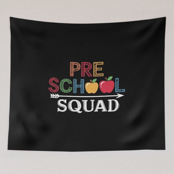Item preview, Preschool Squad Preschool Teacher Student designed and sold by RsFilsingerArt.