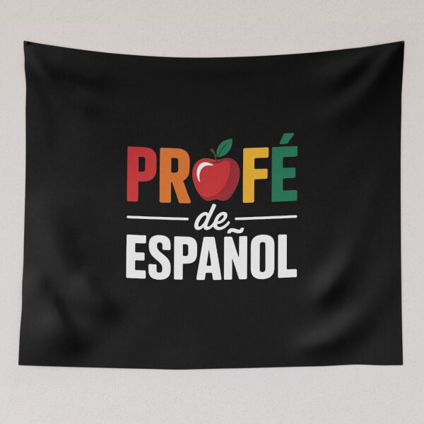 Item preview, Profe de espanol, bilingual Hispanic Spanish Teacher designed and sold by RsFilsingerArt.