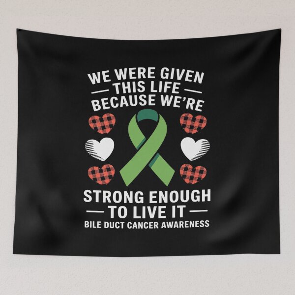 Item preview, Bile Duct Cancer Awareness Given Life Because We're Strong designed and sold by Catharsiscath.