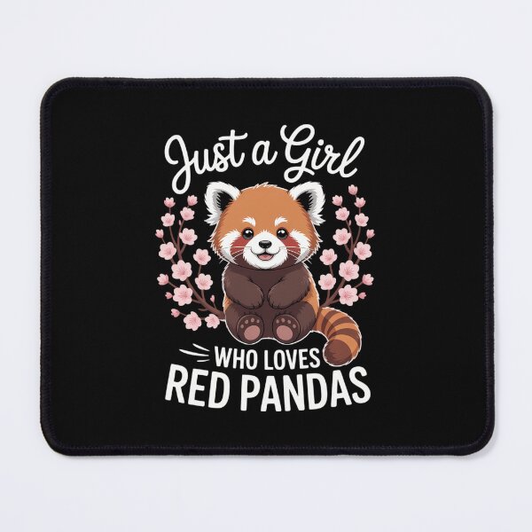 Item preview, Just A Girl Who Loves Red Pandas designed and sold by FaithAbbott.