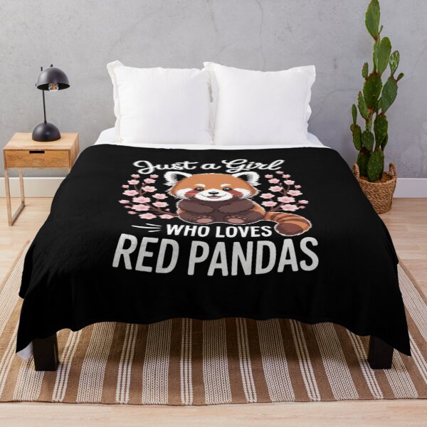 Item preview, Just A Girl Who Loves Red Pandas designed and sold by FaithAbbott.