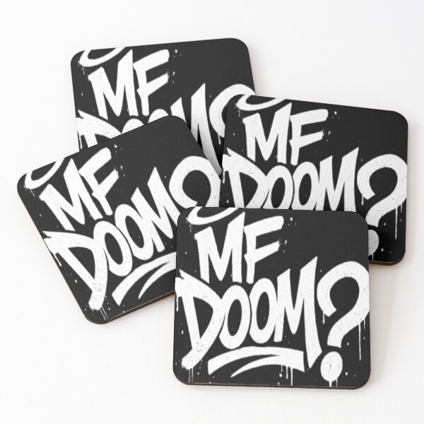 Item preview, MF DOOM Graffiti Tag Street Art Hip Hop Tribute designed and sold by RockiGo45.