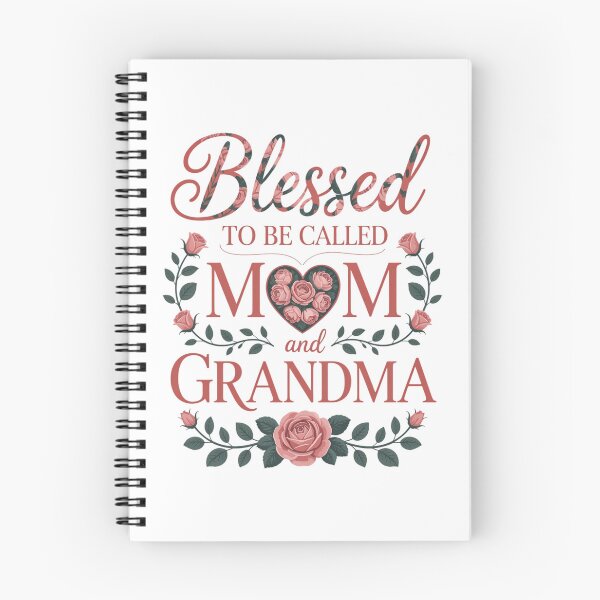 Item preview, Blessed to Be Called Mom and Grandma Floral Mothers Day designed and sold by Morphologiona.