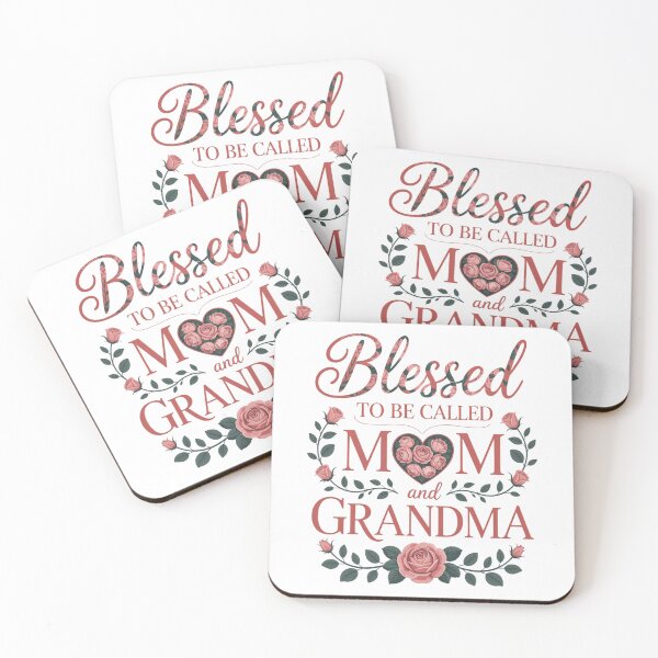 Item preview, Blessed to Be Called Mom and Grandma Floral Mothers Day designed and sold by Morphologiona.
