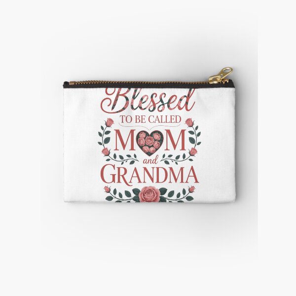 Item preview, Blessed to Be Called Mom and Grandma Floral Mothers Day designed and sold by Morphologiona.