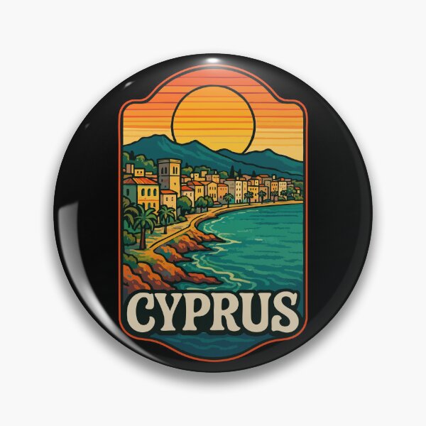 Item preview, Cyprus Country Island Travel designed and sold by TomFrontierArt.