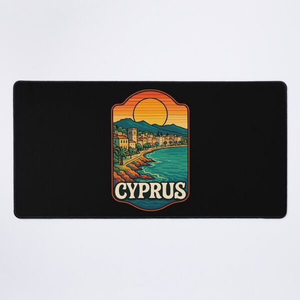 Item preview, Cyprus Country Island Travel designed and sold by TomFrontierArt.