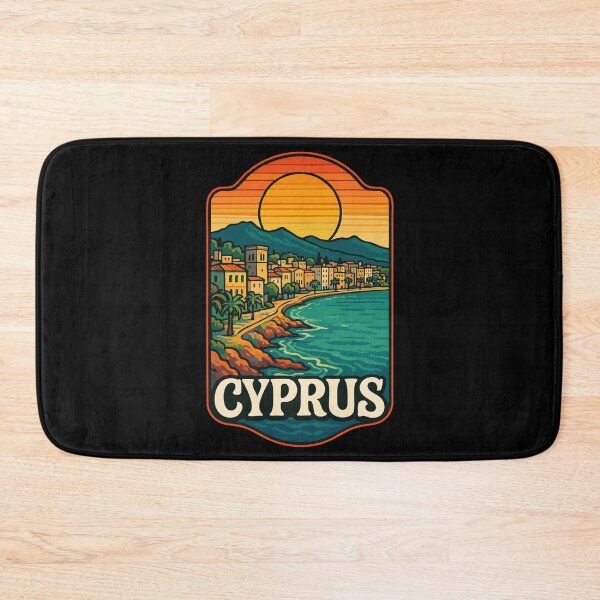 Item preview, Cyprus Country Island Travel designed and sold by TomFrontierArt.