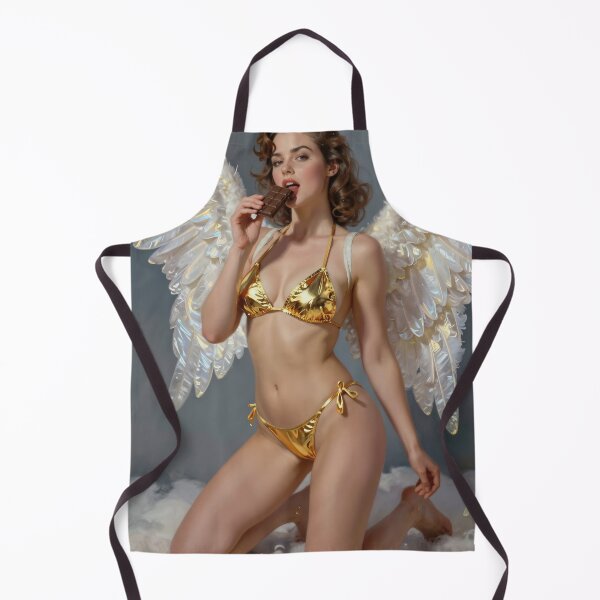 Item preview, Angel wings golden bikini chocolate candy designed and sold by CathryneDelamort.