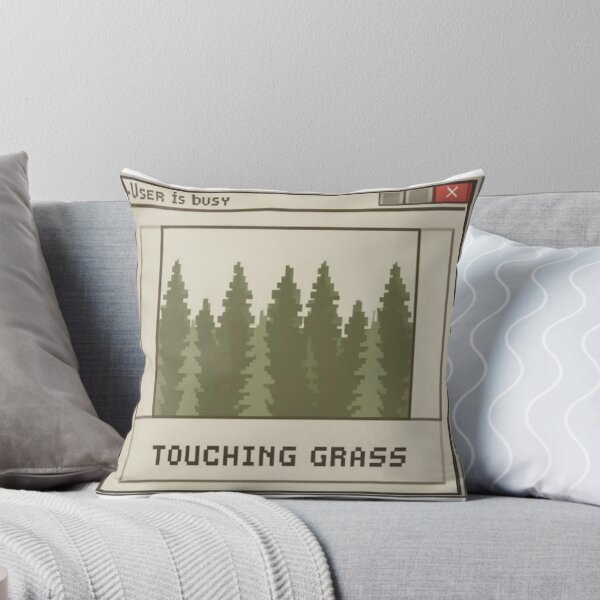 Item preview, Retro Windows Error Touching Grass - Chronically Offline Aesthetic designed and sold by QuikFun.