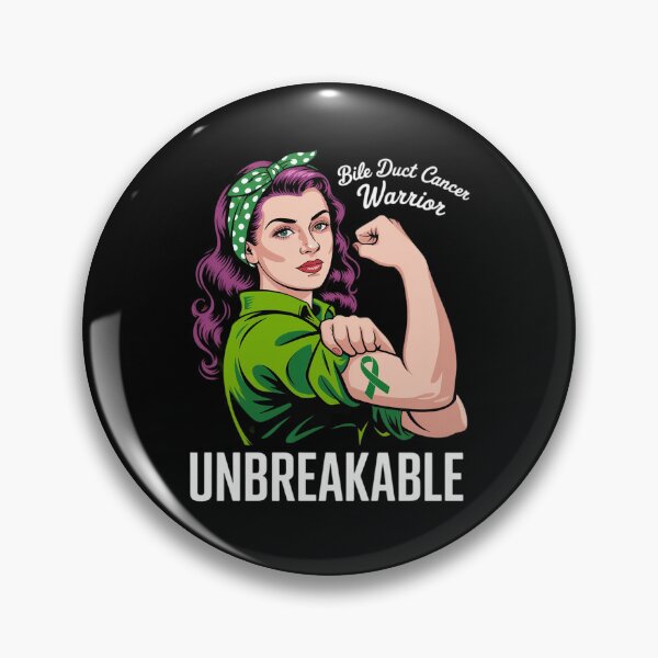 Item preview, Bile Duct Cancer Awareness Green Ribbon Warrior designed and sold by Catharsiscath.