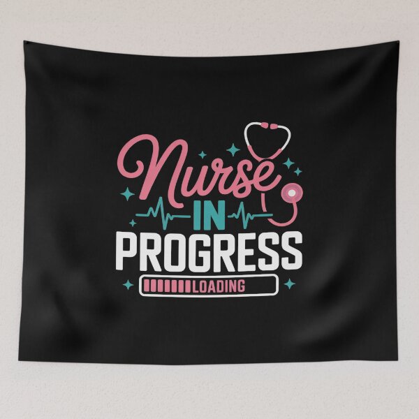 Item preview, Nurse In Progress Nursing School Student Future Nurse Life  designed and sold by VerseFarm.