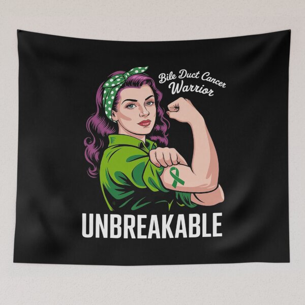 Item preview, Bile Duct Cancer Awareness Green Ribbon Warrior designed and sold by Catharsiscath.