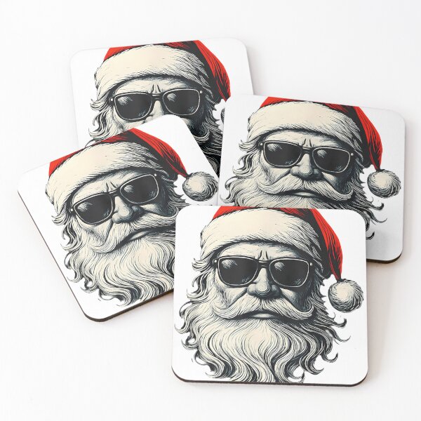 Item preview, Santa Face Retro Sunglasses Funny Christmas Pajama Mens Boys designed and sold by raelinema9mar1.