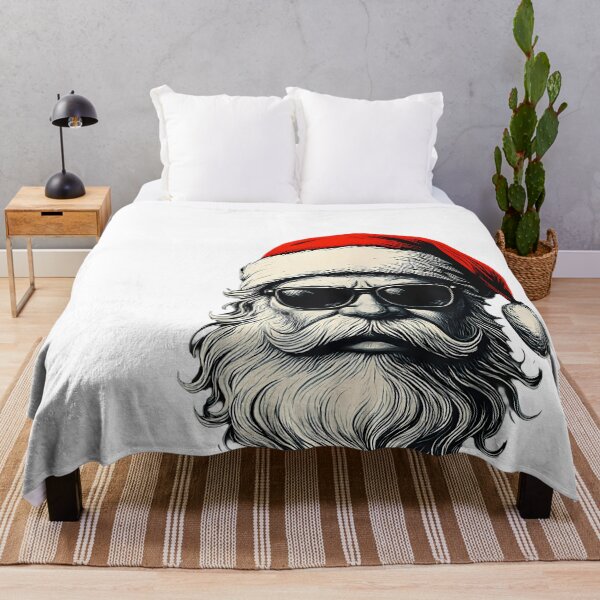 Item preview, Santa Face Retro Sunglasses Funny Christmas Pajama Mens Boys designed and sold by raelinema9mar1.