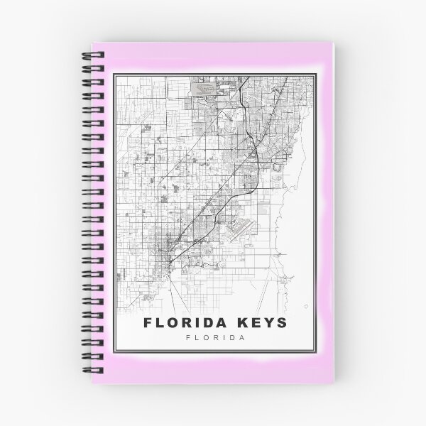 Item preview, Minimalist Florida Keys Map designed and sold by Tamas Das.