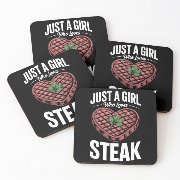 Item preview, Just A Girl Who Loves Steak, Steak Lover designed and sold by FaithAbbott.