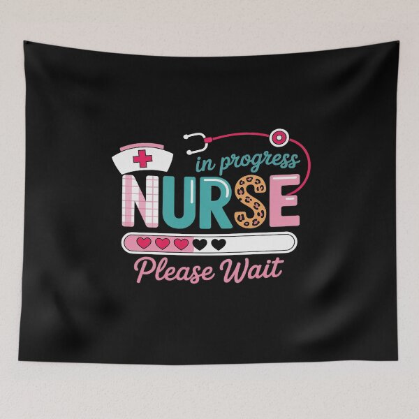 Item preview, Nurse In Progress Please Wait Nursing School Future Nurses  designed and sold by VerseFarm.