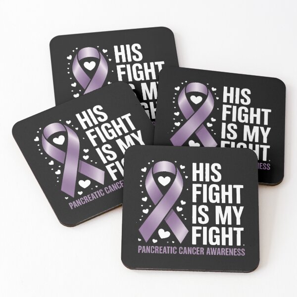 Item preview, His Fight is my Fight Pancreatic Cancer Awareness  designed and sold by FaithAbbott.