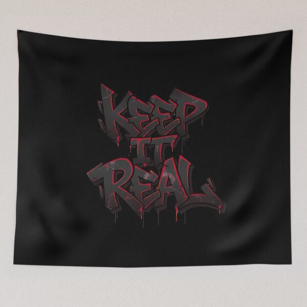 Item preview, Keep it Real | Urban Aesthetic Graffiti  designed and sold by typoinspired.