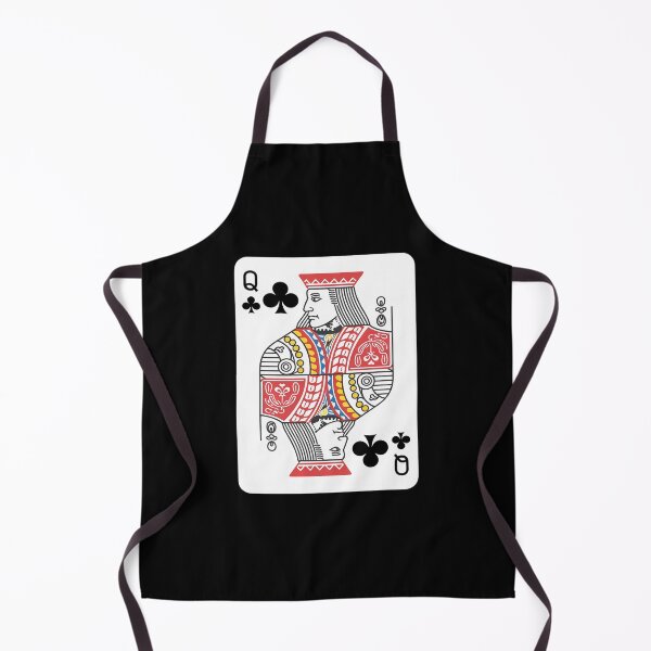 Item preview, Queen Of Clubs Playing Cards Halloween Costume Casino Easy designed and sold by RsFilsingerArt.