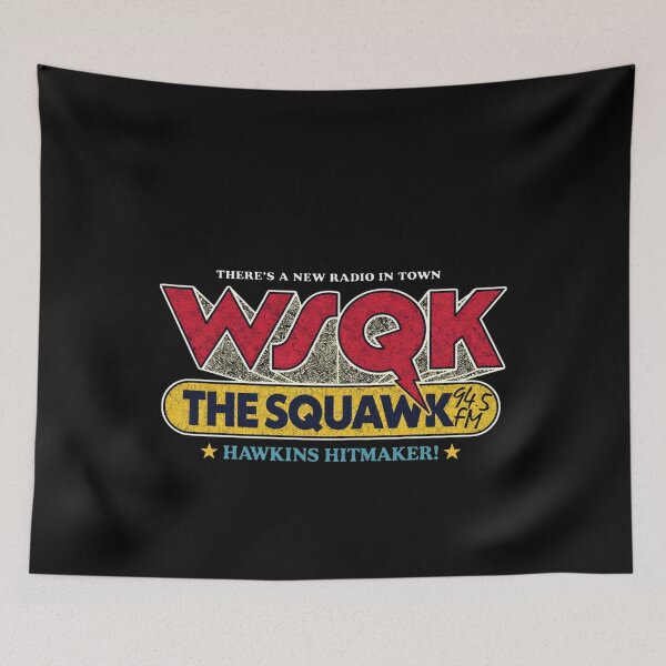 Item preview, WSQK The Squawk Radio - HK Hitmaker, 94.5 FM Parody designed and sold by PixelberryPop.