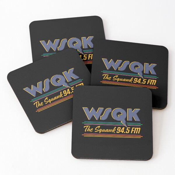 Item preview, WSQK The Squawk Radio - HK Hitmaker, 94.5 FM Parody designed and sold by PixelberryPop.