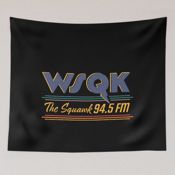 Item preview, WSQK The Squawk Radio - HK Hitmaker, 94.5 FM Parody designed and sold by PixelberryPop.