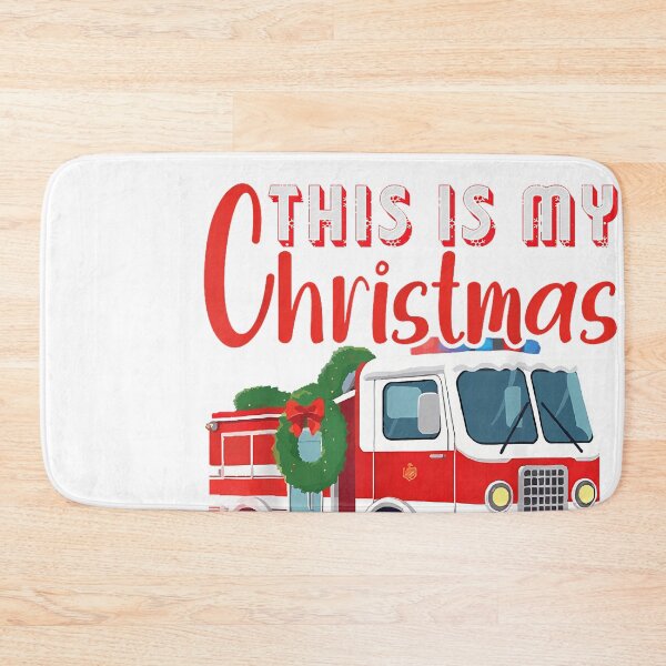 Item preview, Santa Fireman Xmas Firefighting Funny Firefighter Christmas designed and sold by raelinema9mar1.