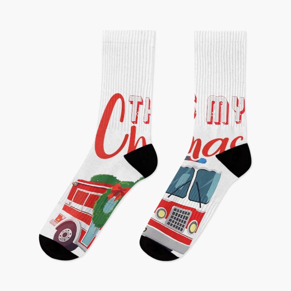 Item preview, Santa Fireman Xmas Firefighting Funny Firefighter Christmas designed and sold by raelinema9mar1.