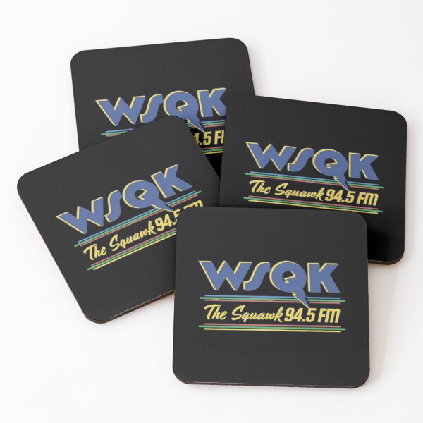 Item preview, WSQK The Squawk Radio - HK Hitmaker, 94.5 FM Parody designed and sold by PixelberryPop.