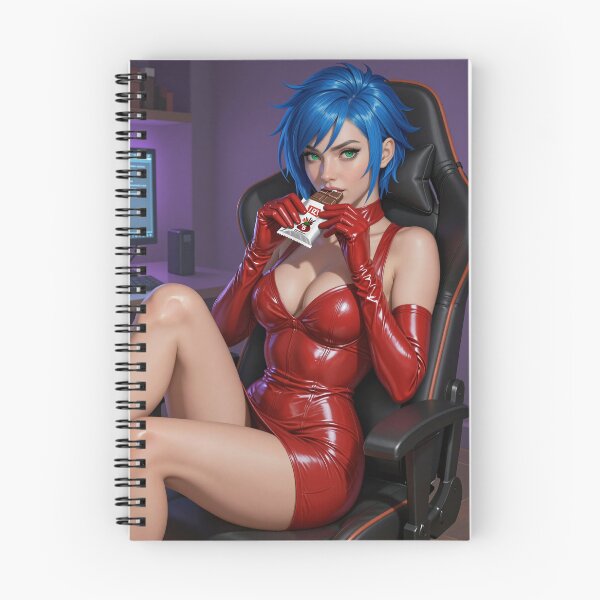 Item preview, Cipher candy in red latex outfit eating bar designed and sold by CathryneDelamort.