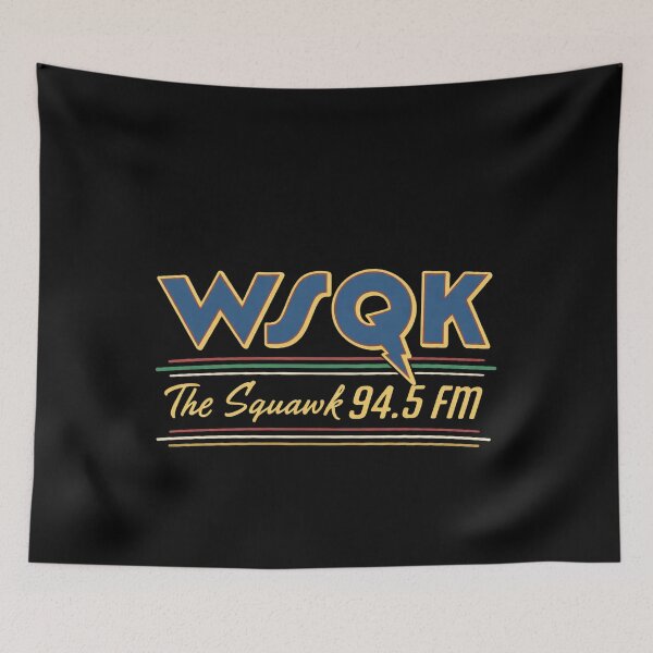 Item preview, WSQK The Squawk Radio - HK Hitmaker, 94.5 FM Parody designed and sold by PixelberryPop.