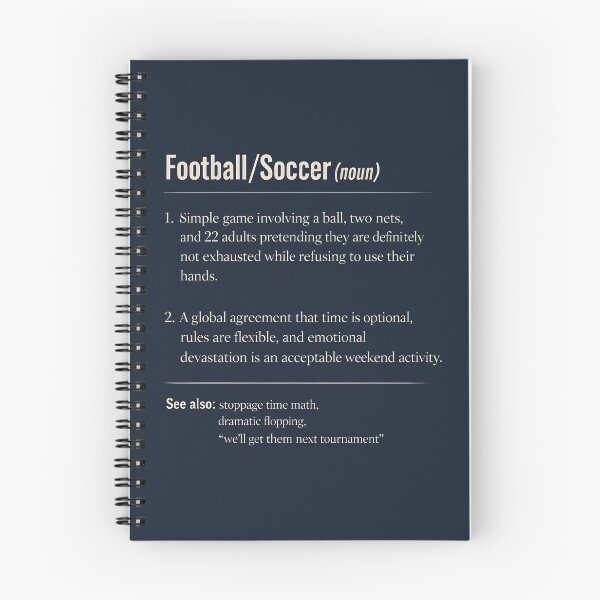 Item preview, Football Soccer Funny Definition designed and sold by HowToCanadian.