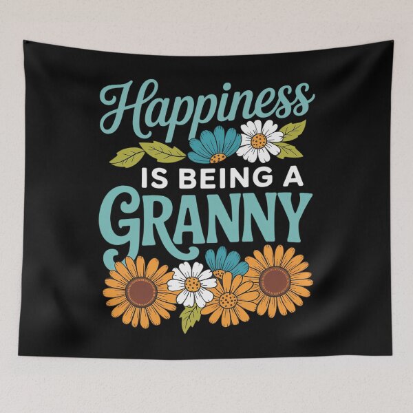 Item preview, Happiness Is Being A Granny Cute Floral Mothers Day designed and sold by Morphologiona.