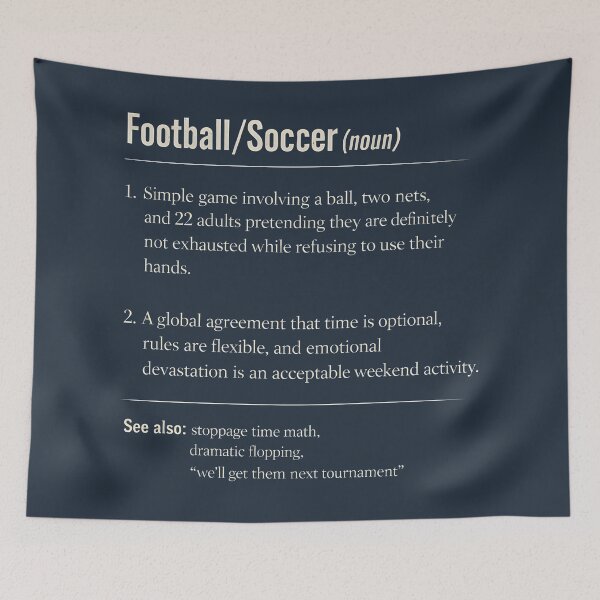 Item preview, Football Soccer Funny Definition designed and sold by HowToCanadian.
