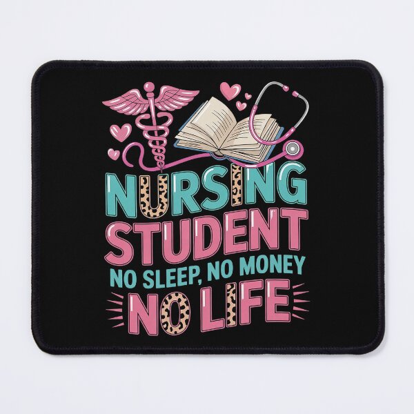 Item preview, Nursing Student No Sleep No Money No Life For Women  designed and sold by VerseFarm.