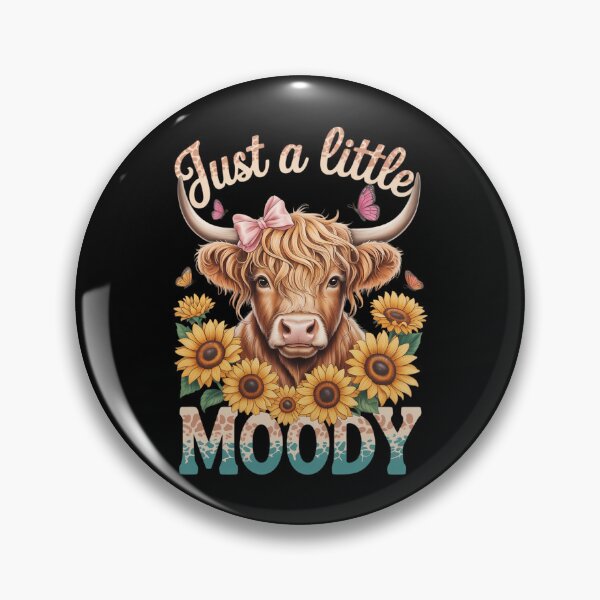 Item preview, Just A Little Moody Cute Highland Cows Lover Easter Day designed and sold by FaithAbbott.