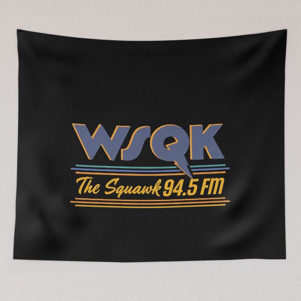 Item preview, WSQK The Squawk Radio - HK Hitmaker, 94.5 FM Parody designed and sold by PixelberryPop.
