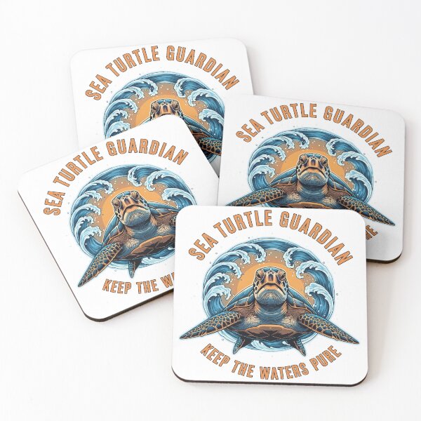 Item preview,  Sea Turtle Guardian Sunrise Horizon Hope Art designed and sold by zoughlal.
