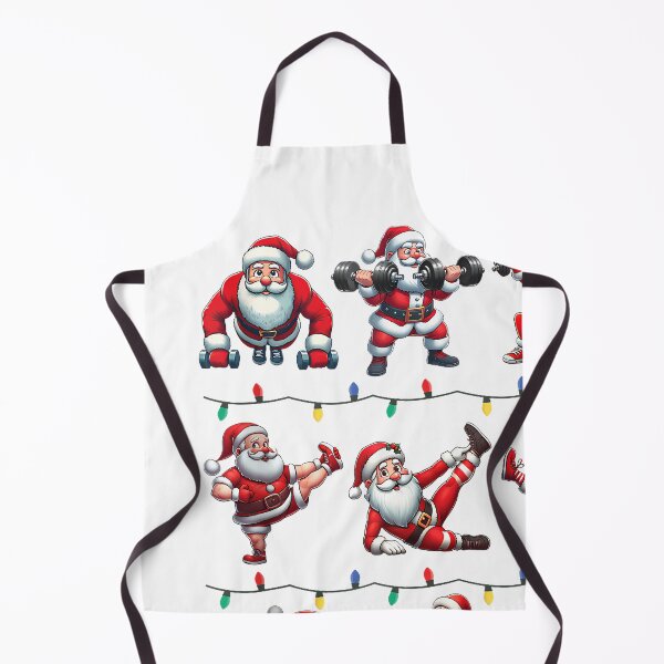Item preview, Santa Fitness Collection Gym Workout Weightlifting Christmas Tank Top designed and sold by raelinema9mar1.