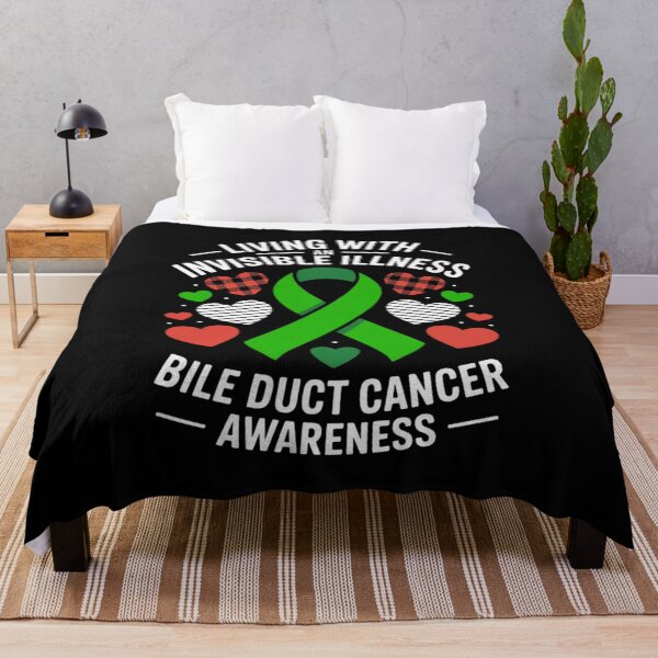 Item preview, Bile Duct Cancer Awareness Living With An Invisible illness designed and sold by Catharsiscath.