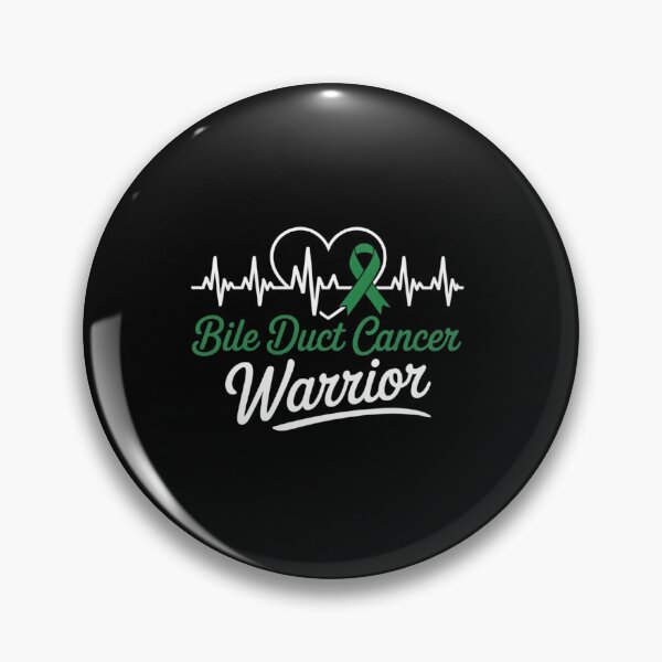 Item preview, Bile Duct Cancer Awareness Love Heartbeat Green Ribbon designed and sold by Catharsiscath.