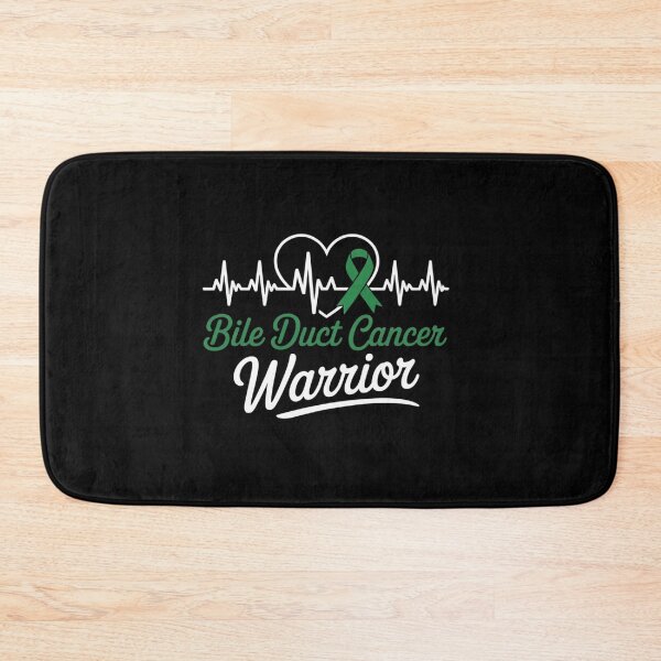 Item preview, Bile Duct Cancer Awareness Love Heartbeat Green Ribbon designed and sold by Catharsiscath.