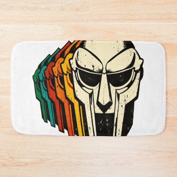 Item preview, Retro MF DOOM Mask Colorful Vintage Staggered Graphic Art designed and sold by RockiGo45.