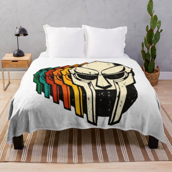 Item preview, Retro MF DOOM Mask Colorful Vintage Staggered Graphic Art designed and sold by RockiGo45.