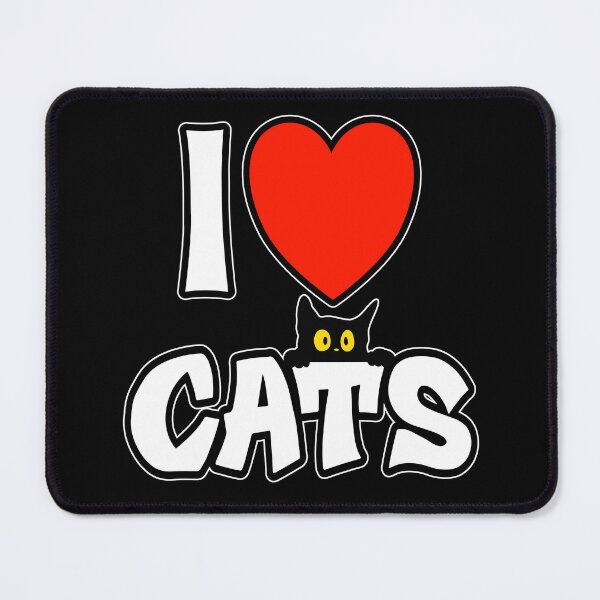 Item preview, I LOVE CATS cat lover loving cats cat owner crazy cat lady kitten dad kitten mom new kittens designed and sold by Jt41.