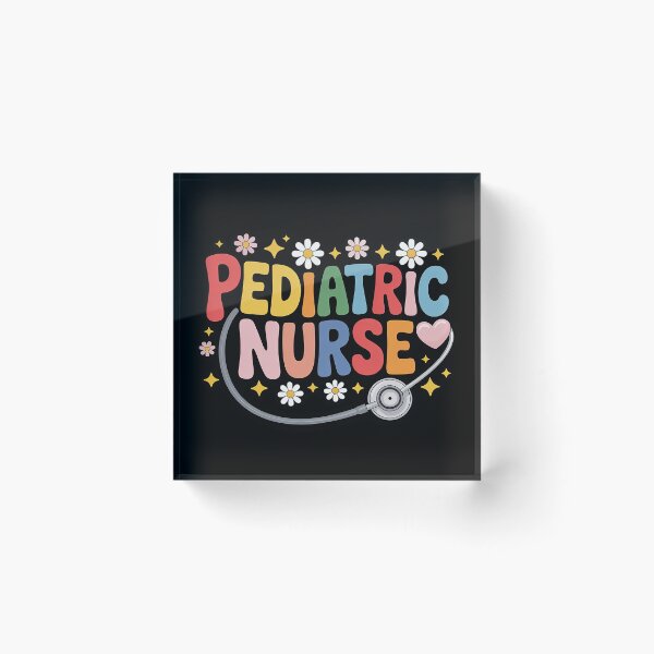 Item preview, Pediatric Nurse RN Nursing Student Groovy Pediatrics designed and sold by MyzoToyota.